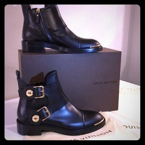 🔥 LOUIS VUITTON Valley Flat Boots *USED* 🔥